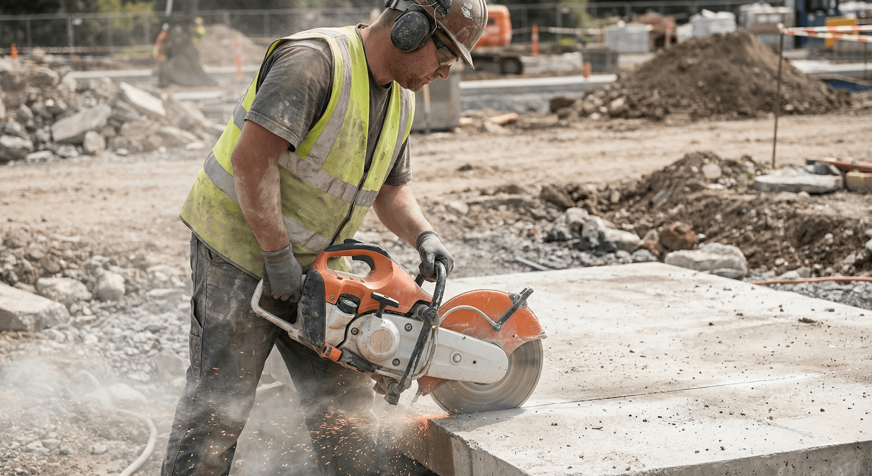 Betooni lõikamine ja puurimine – töö näide 1