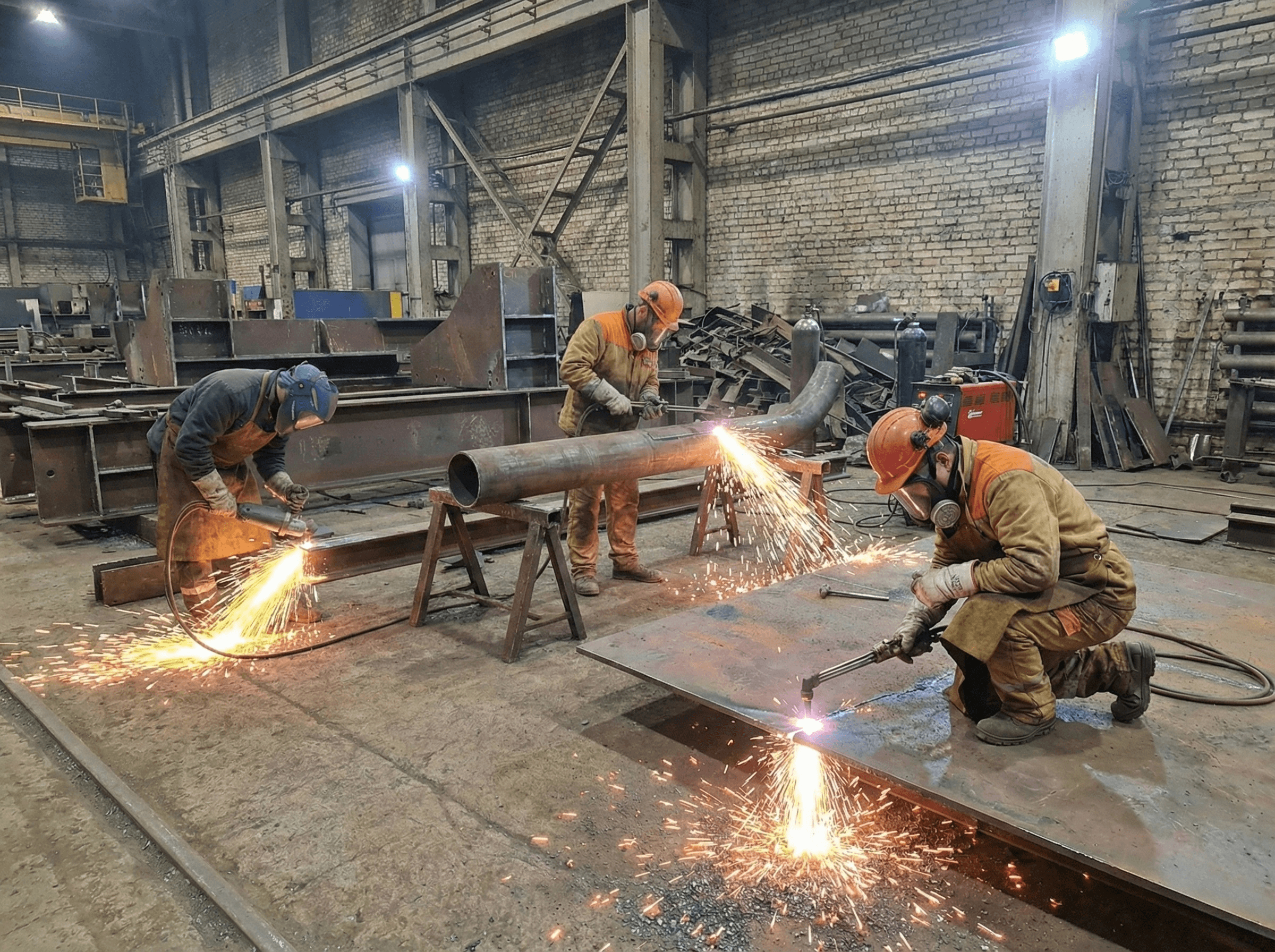 Metalli demontaaž ja gaasilõikus – töö näide 2